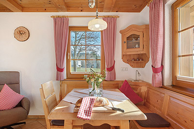 Gemütlicher Essbereich