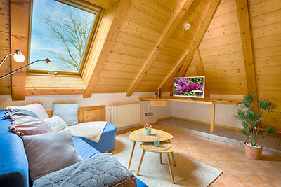 Gemütliche Sofaecke